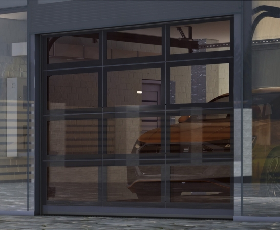 Панорамные ворота Алютех AluPro в Тимашевске