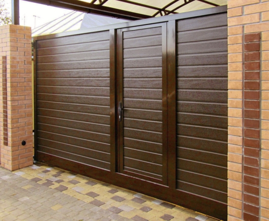 Ворота с калиткой в Тимашевске