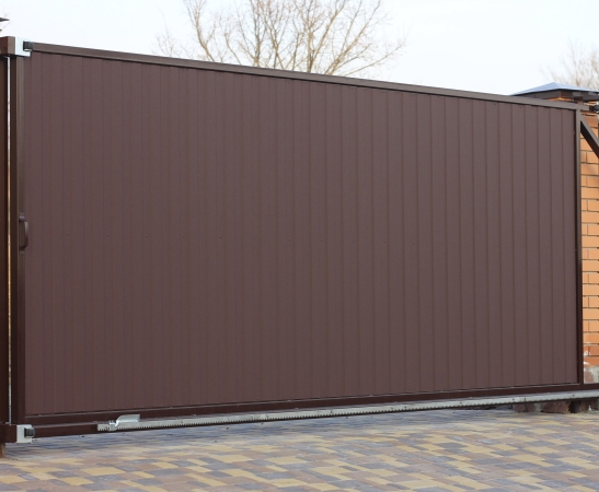 Откатные ворота в Тимашевске